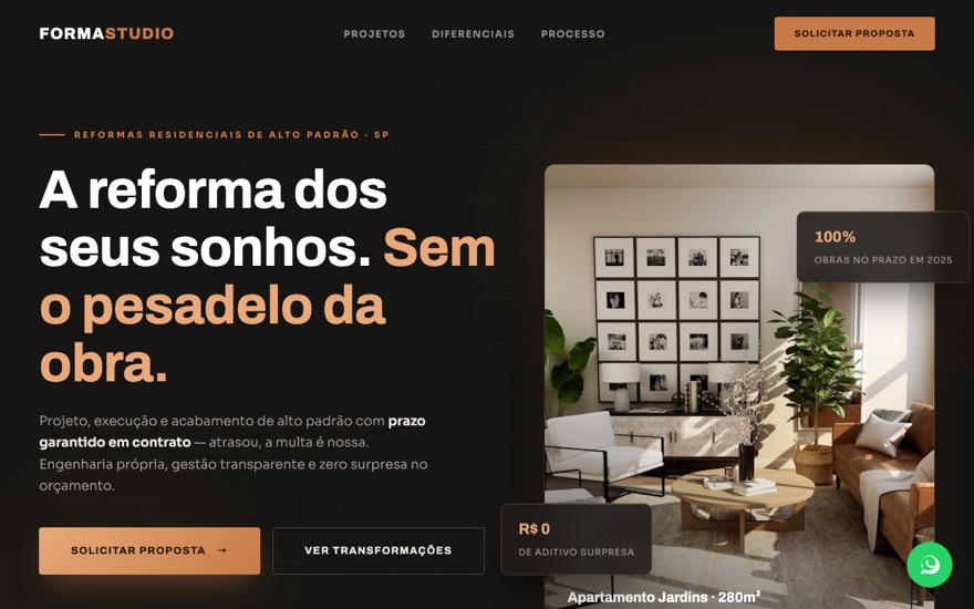 Preview do estilo Industrial